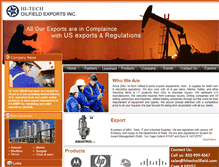 Tablet Screenshot of hitechoilfield.com